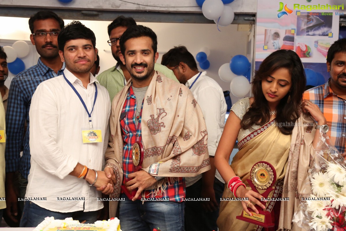 Washoo - Laundry Solutions Outlet Launch by Ravi and Lasya, Hyderabad