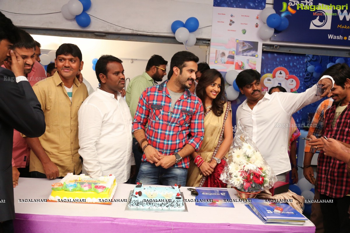 Washoo - Laundry Solutions Outlet Launch by Ravi and Lasya, Hyderabad