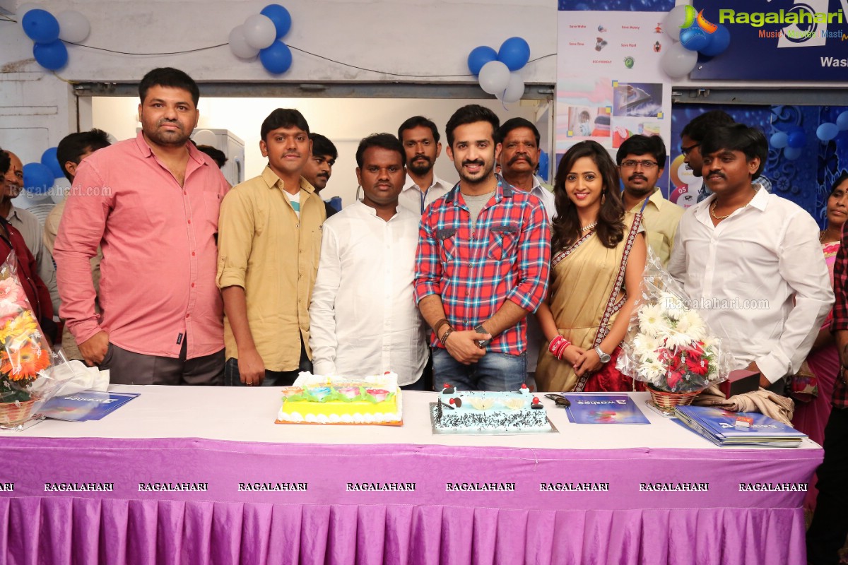 Washoo - Laundry Solutions Outlet Launch by Ravi and Lasya, Hyderabad