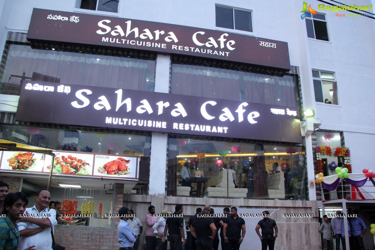 Rakul Preet Singh launches Sahara Cafe at Nizampet, Hyderabad