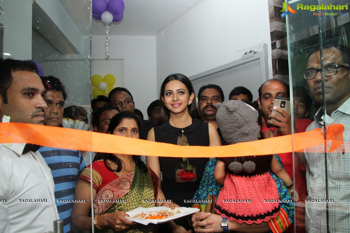 Rakul Preet Singh launches Sahara Cafe at Nizampet, Hyderabad