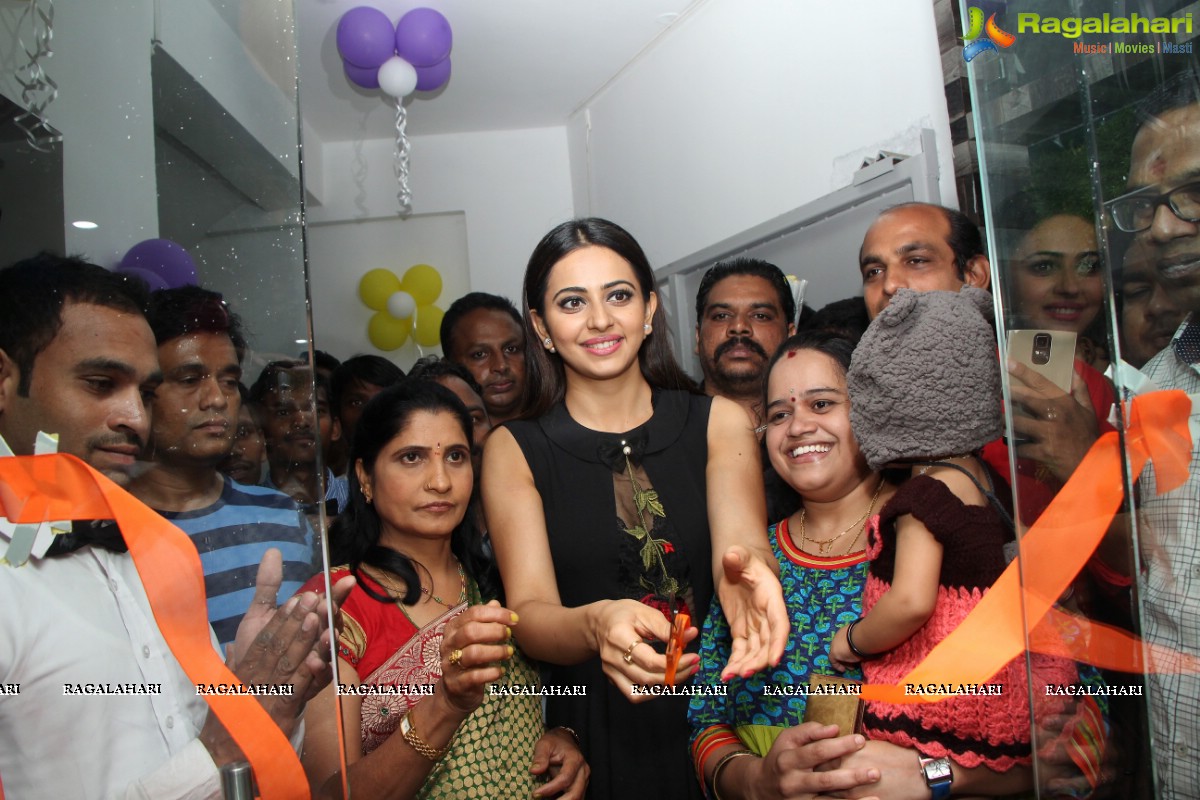 Rakul Preet Singh launches Sahara Cafe at Nizampet, Hyderabad