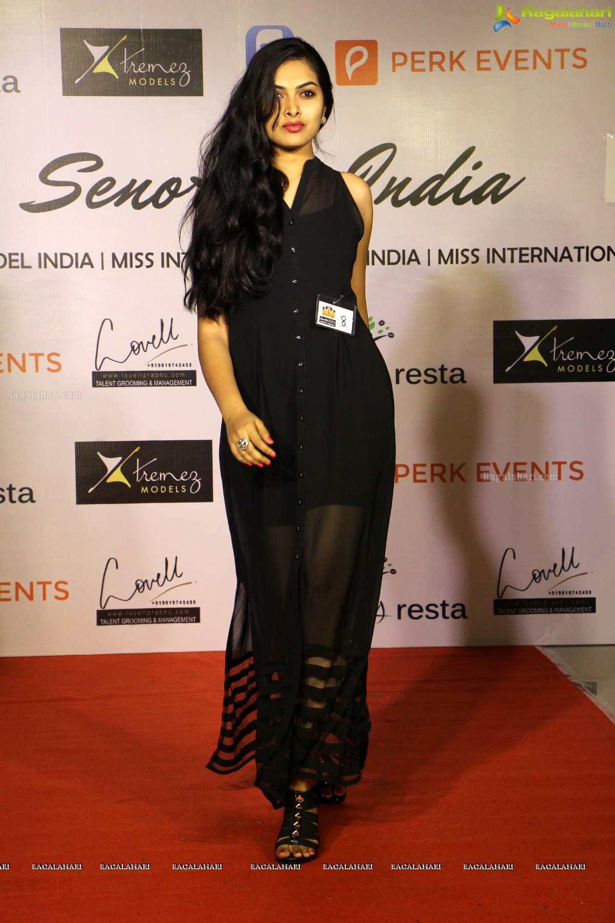 Senorita India Beauty Pageant Hyderabad Auditions