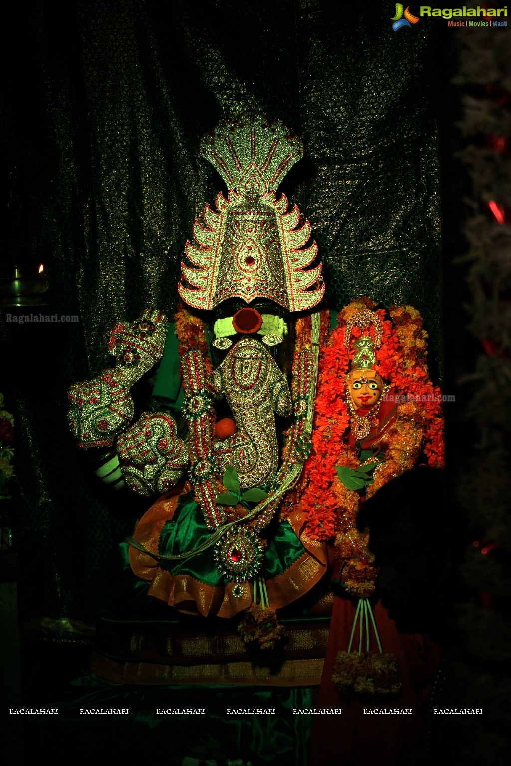 Book Distribution at Shri Shakthi Ganapathi Devalayam, Ramkote, Hyderabad