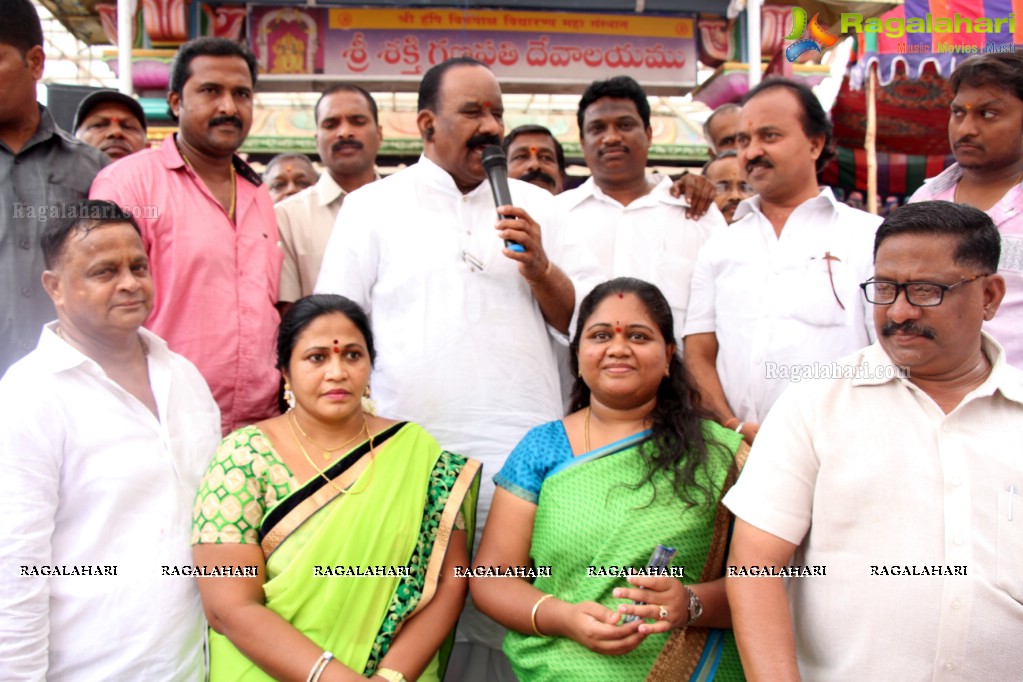 Book Distribution at Shri Shakthi Ganapathi Devalayam, Ramkote, Hyderabad