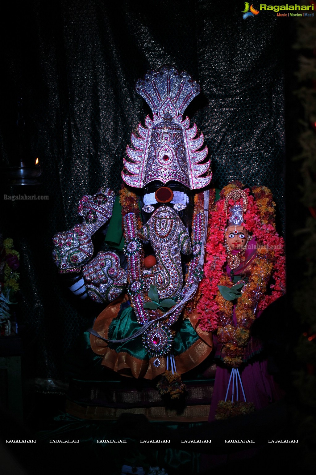 Book Distribution at Shri Shakthi Ganapathi Devalayam, Ramkote, Hyderabad