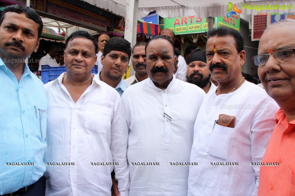 Book Distribution at Shri Shakthi Ganapathi Devalayam, Ramkote, Hyderabad