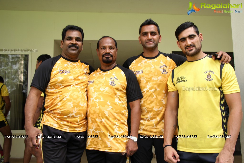 Telugu Titans Pro Kabaddi League Season 4 New Team Launch in Hyderabad