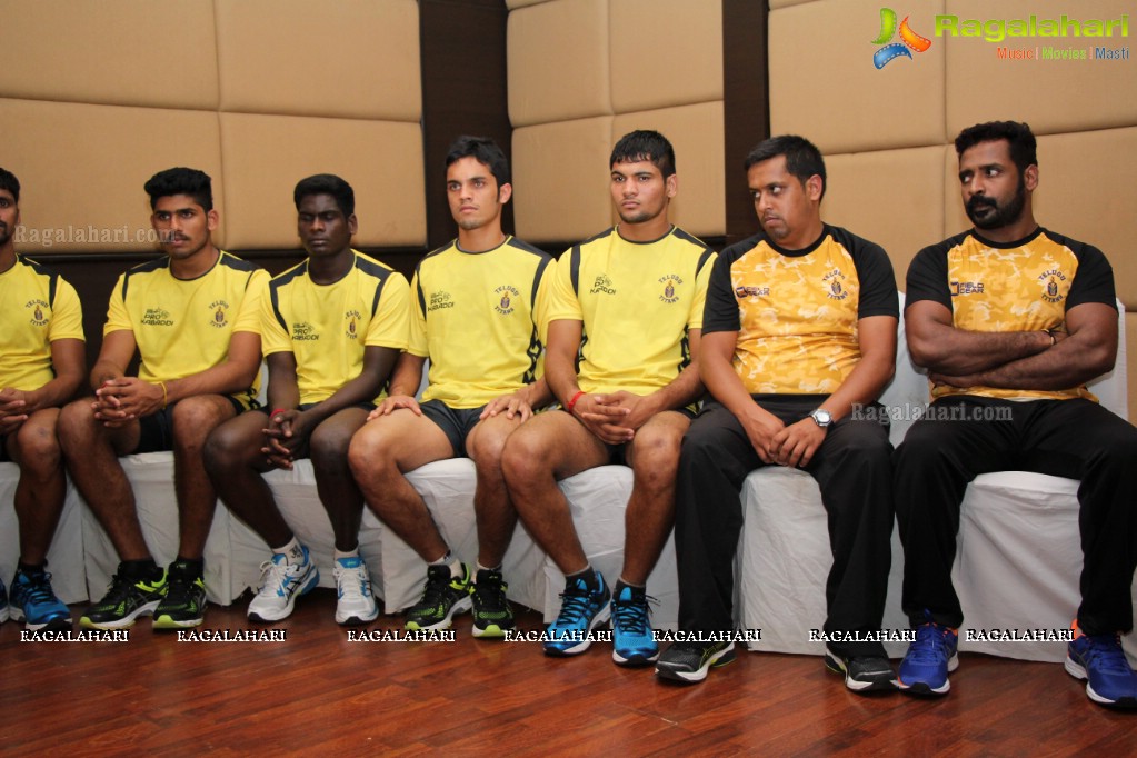 Telugu Titans Pro Kabaddi League Season 4 New Team Launch in Hyderabad