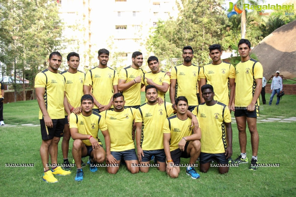 Telugu Titans Pro Kabaddi League Season 4 New Team Launch in Hyderabad