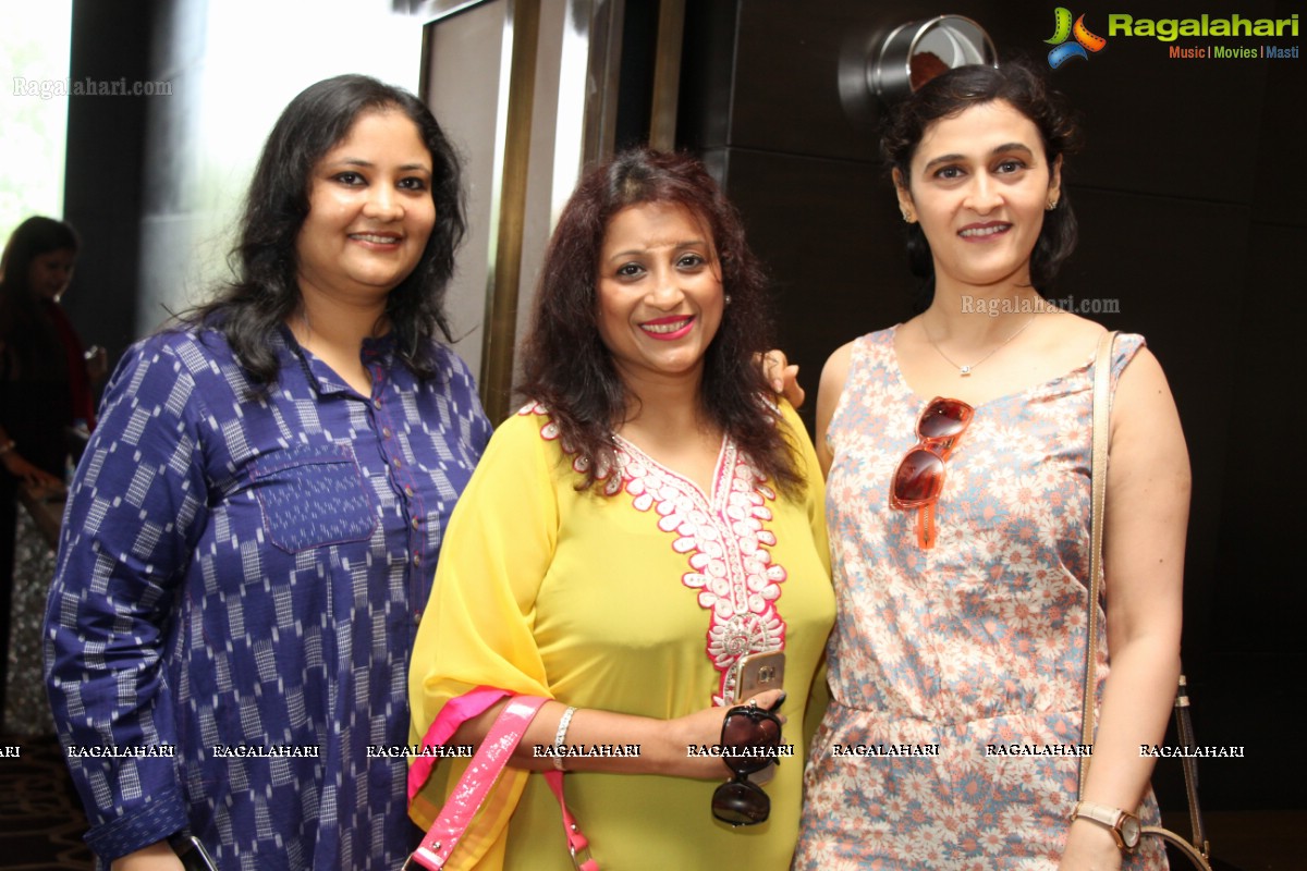 Sheena Wadhawan's The Cream and Ivory Story Launch at Park Hyatt, Hyderabad