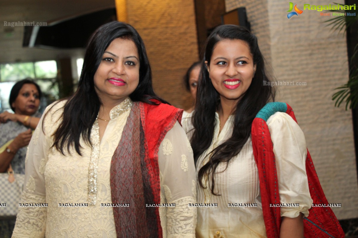 Sheena Wadhawan's The Cream and Ivory Story Launch at Park Hyatt, Hyderabad