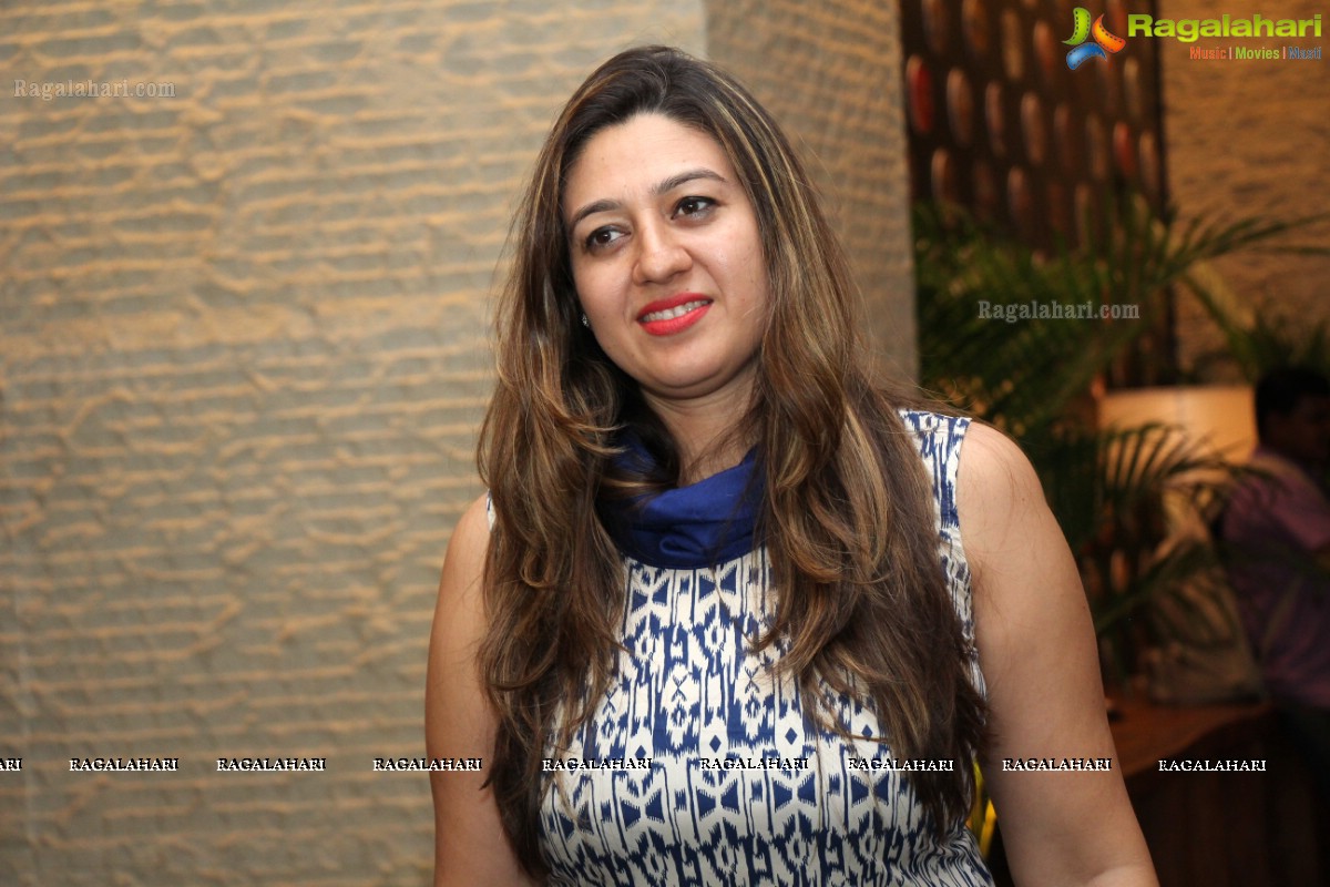 Sheena Wadhawan's The Cream and Ivory Story Launch at Park Hyatt, Hyderabad