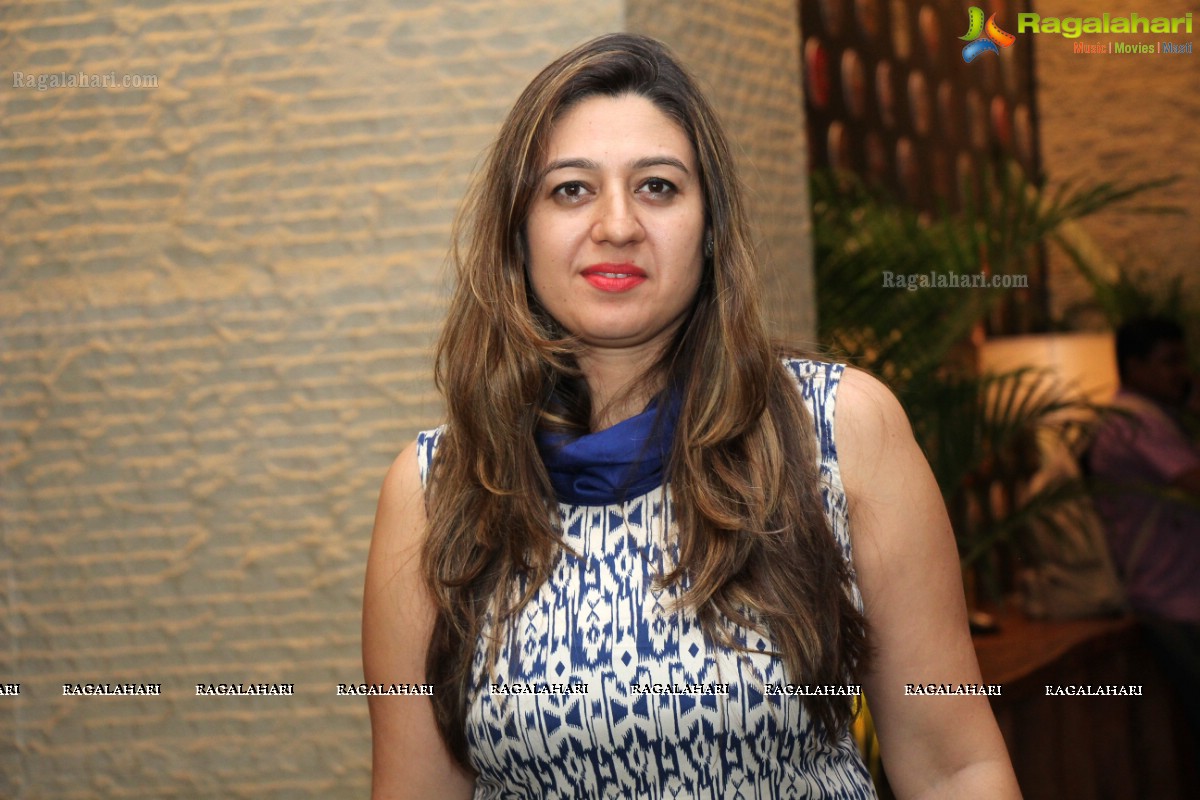 Sheena Wadhawan's The Cream and Ivory Story Launch at Park Hyatt, Hyderabad