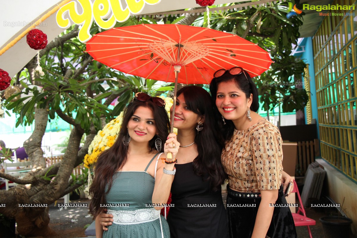 Geet Gupta and Anika Khara launches Treasure Trunk Flea Market at Kavanah, Hyderabad