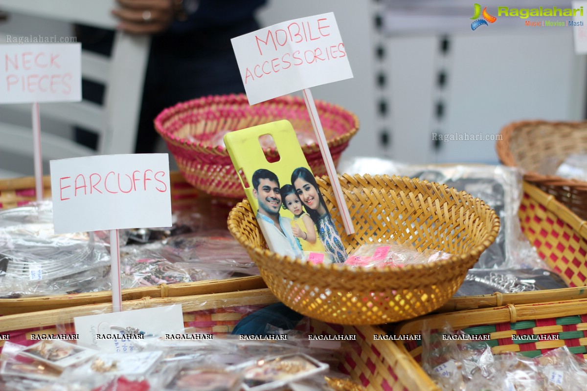 Geet Gupta and Anika Khara launches Treasure Trunk Flea Market at Kavanah, Hyderabad