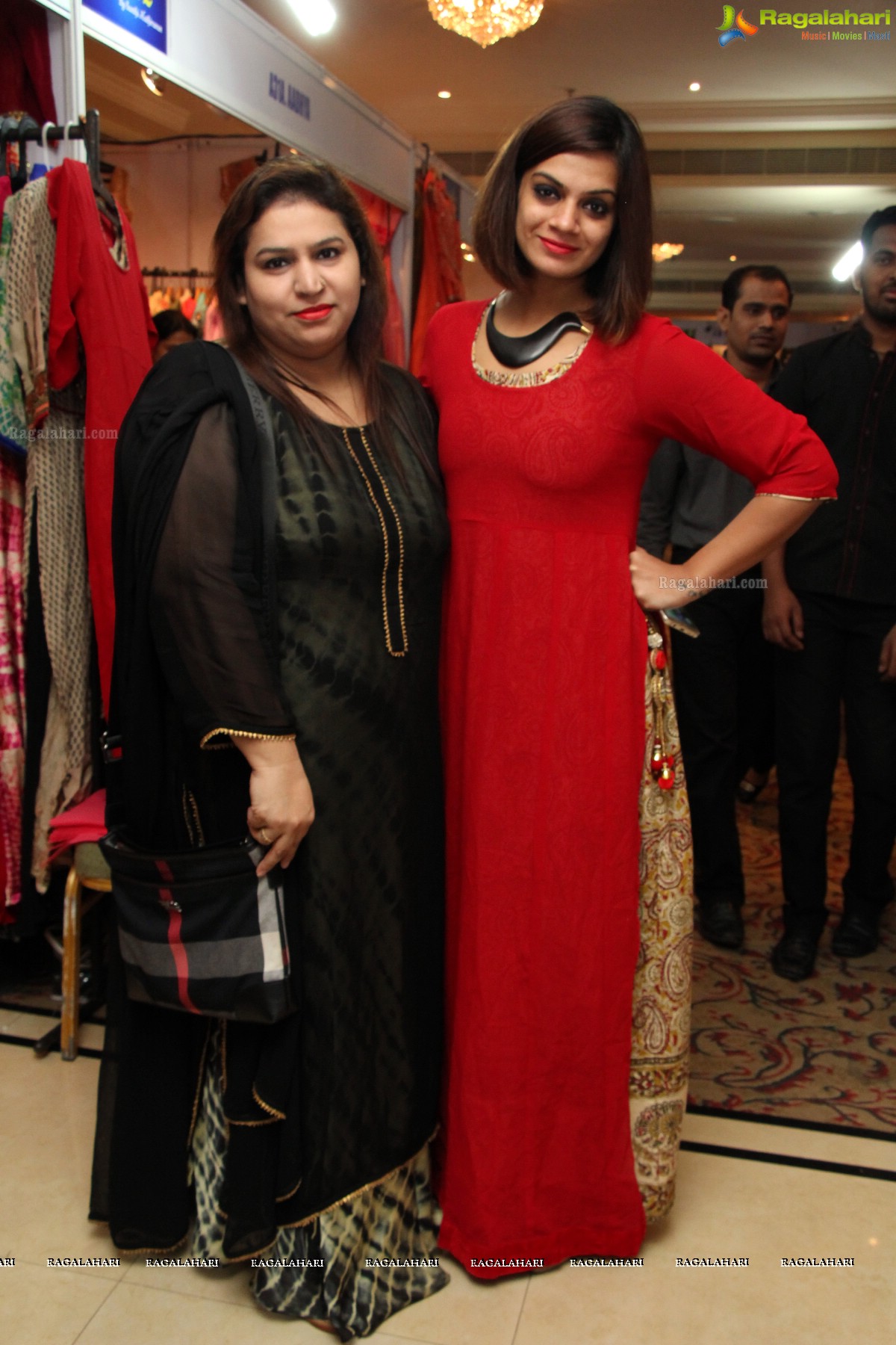 Mannara Chopra inaugurates Trendz Exhibition and Sale at Taj Krishna, Hyderabad