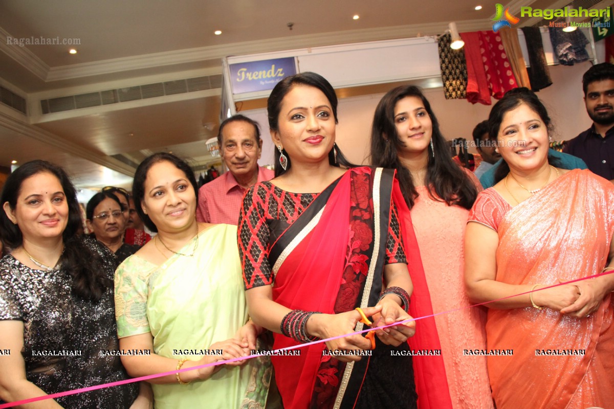 Mannara Chopra inaugurates Trendz Exhibition and Sale at Taj Krishna, Hyderabad