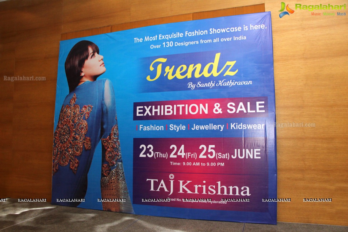 Grand Logo Launch of Trendz Designer Exhibition, Hyderabad