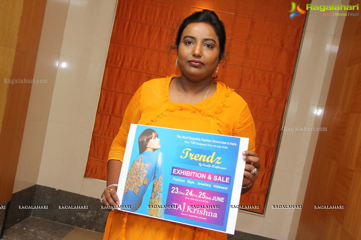Grand Logo Launch of Trendz Designer Exhibition, Hyderabad