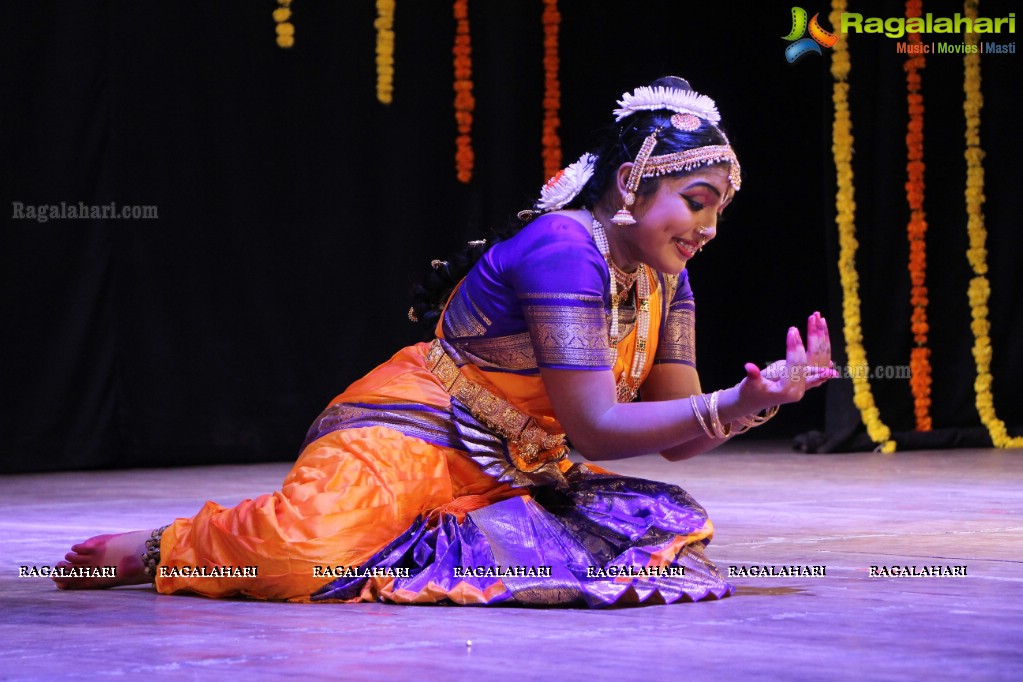 Bharatanatyam Arangetram of Subhanvitha at Ravindra Bharati, Hyderabad