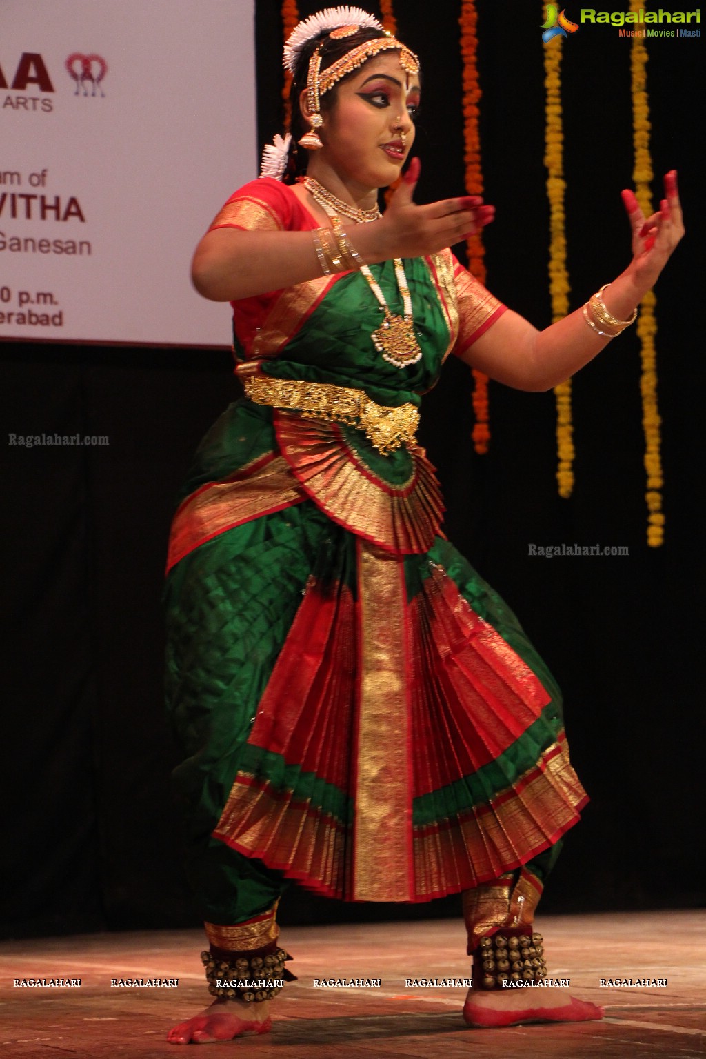 Bharatanatyam Arangetram of Subhanvitha at Ravindra Bharati, Hyderabad
