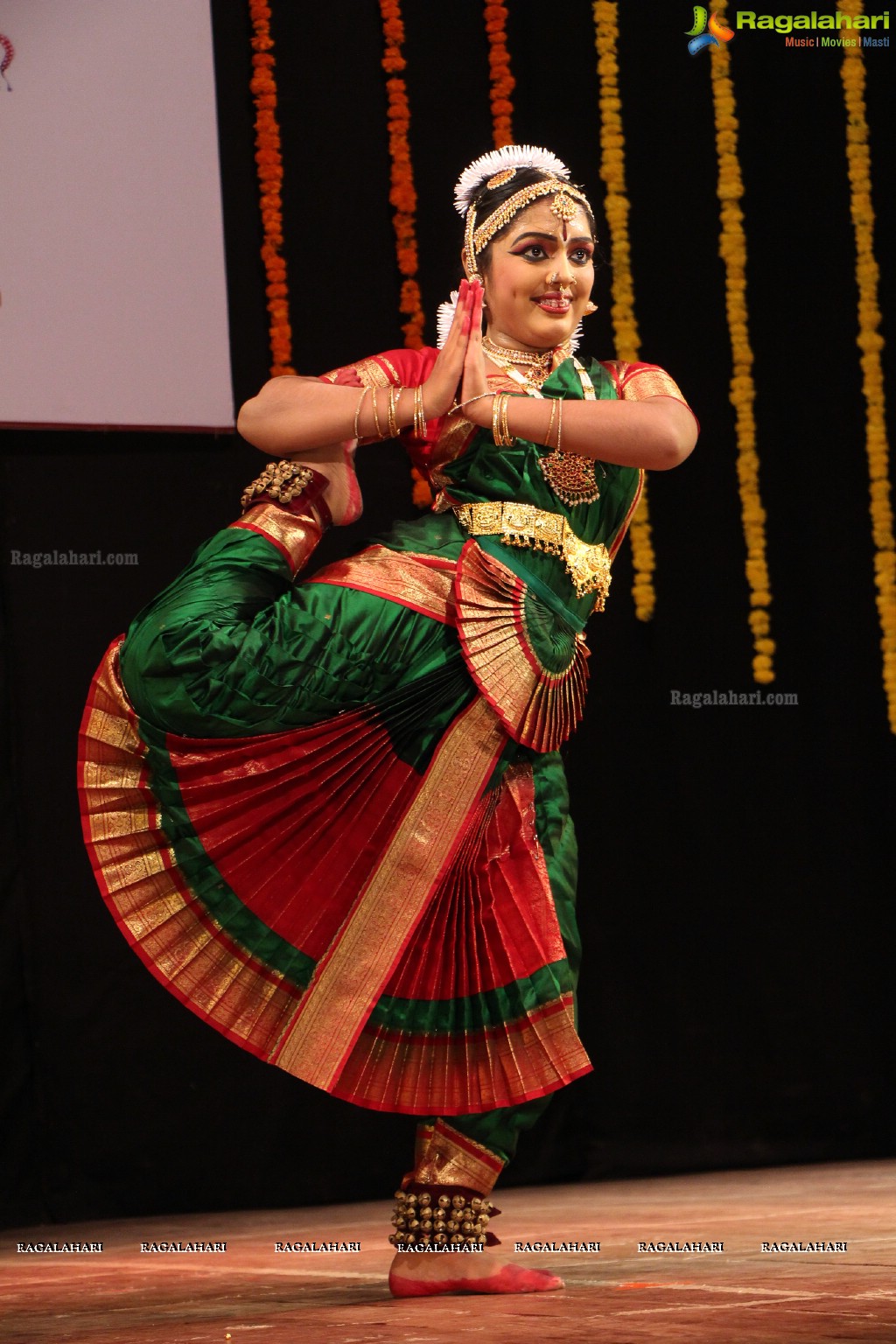 Bharatanatyam Arangetram of Subhanvitha at Ravindra Bharati, Hyderabad