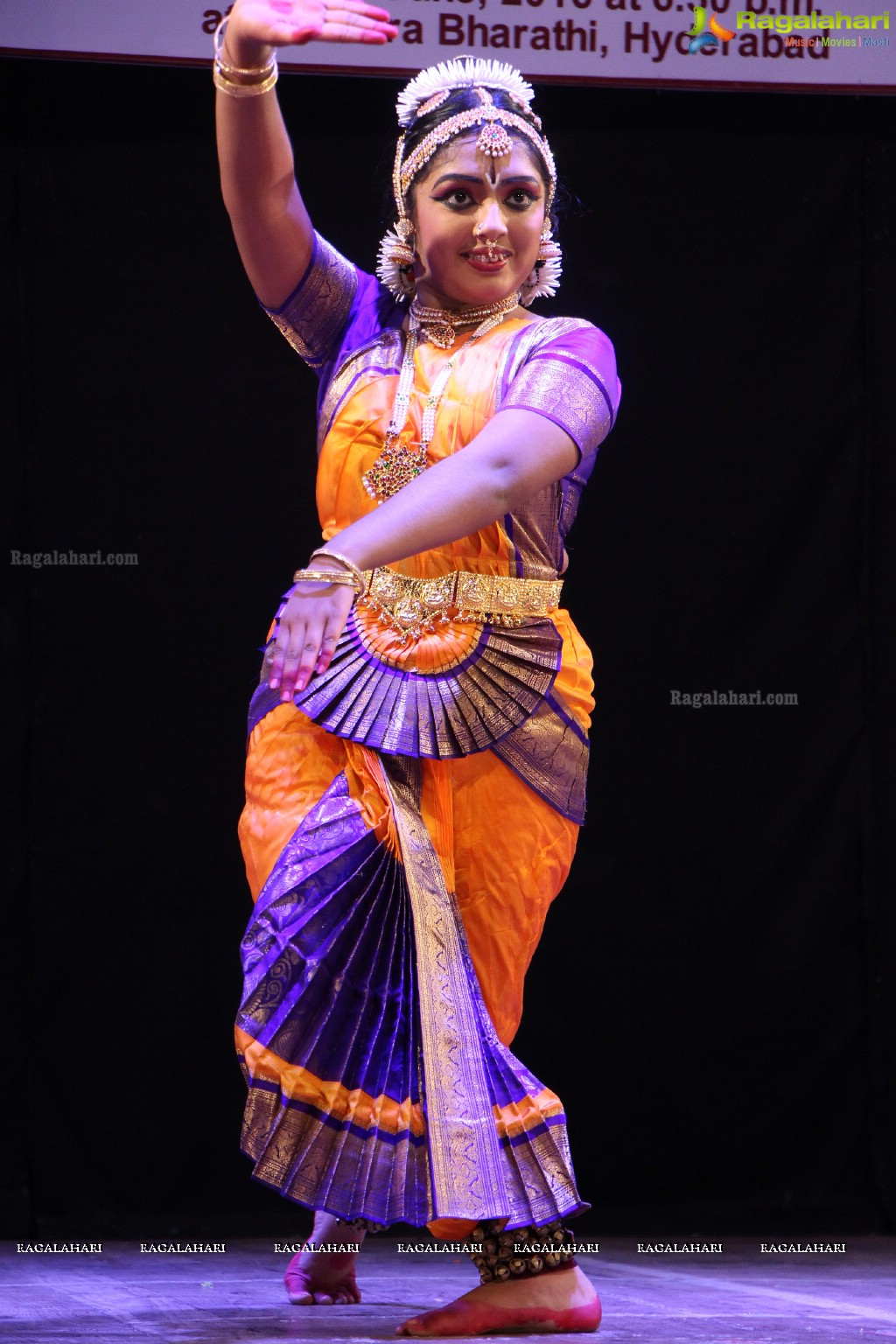 Bharatanatyam Arangetram of Subhanvitha at Ravindra Bharati, Hyderabad