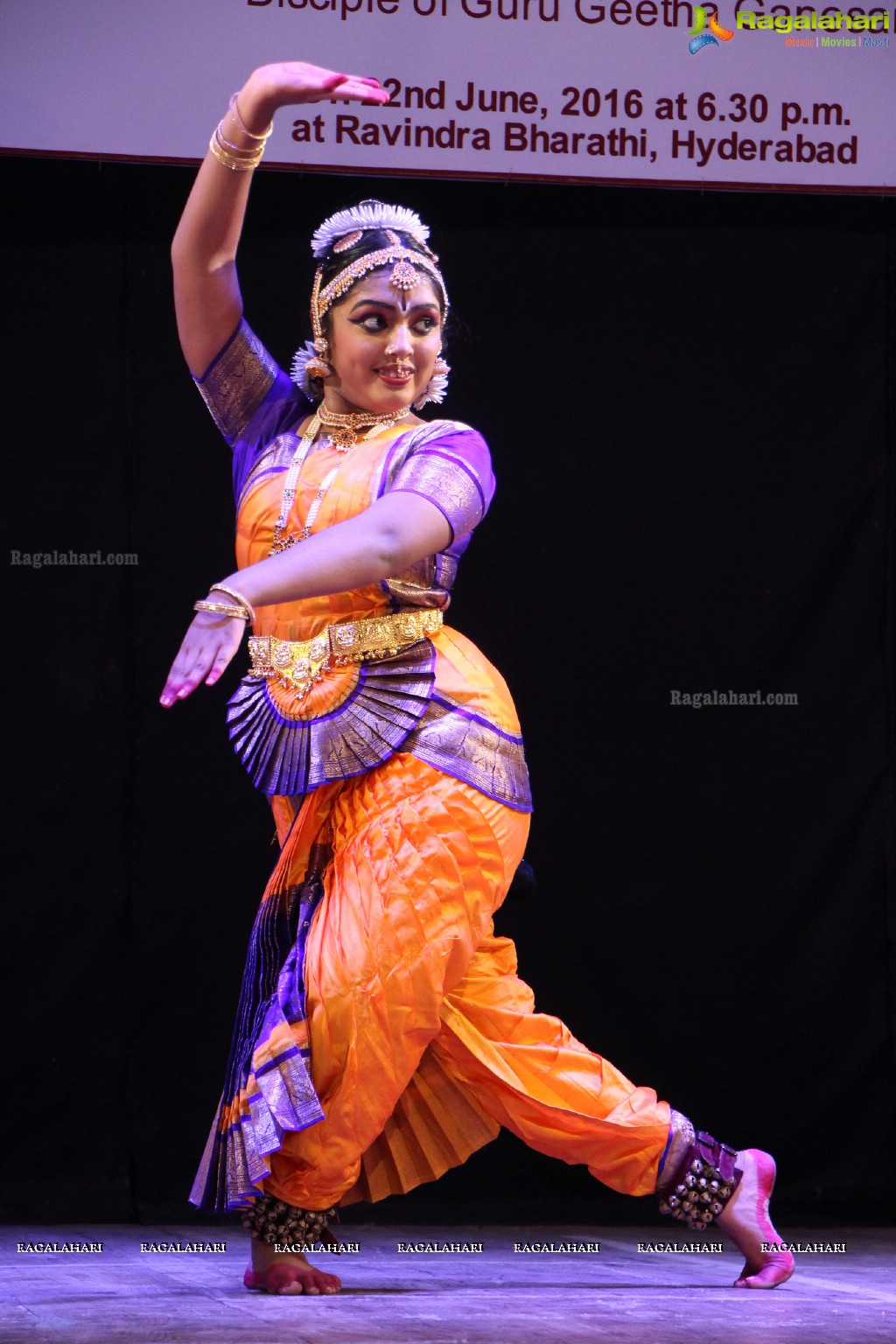 Bharatanatyam Arangetram of Subhanvitha at Ravindra Bharati, Hyderabad