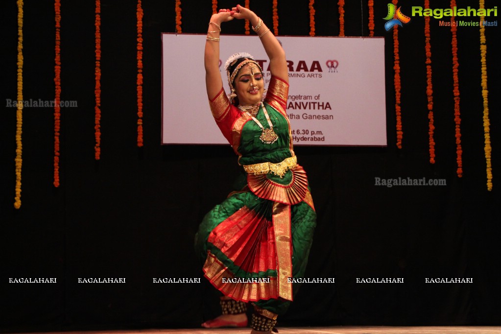 Bharatanatyam Arangetram of Subhanvitha at Ravindra Bharati, Hyderabad