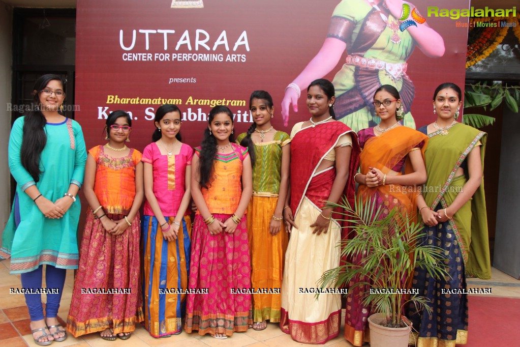 Bharatanatyam Arangetram of Subhanvitha at Ravindra Bharati, Hyderabad