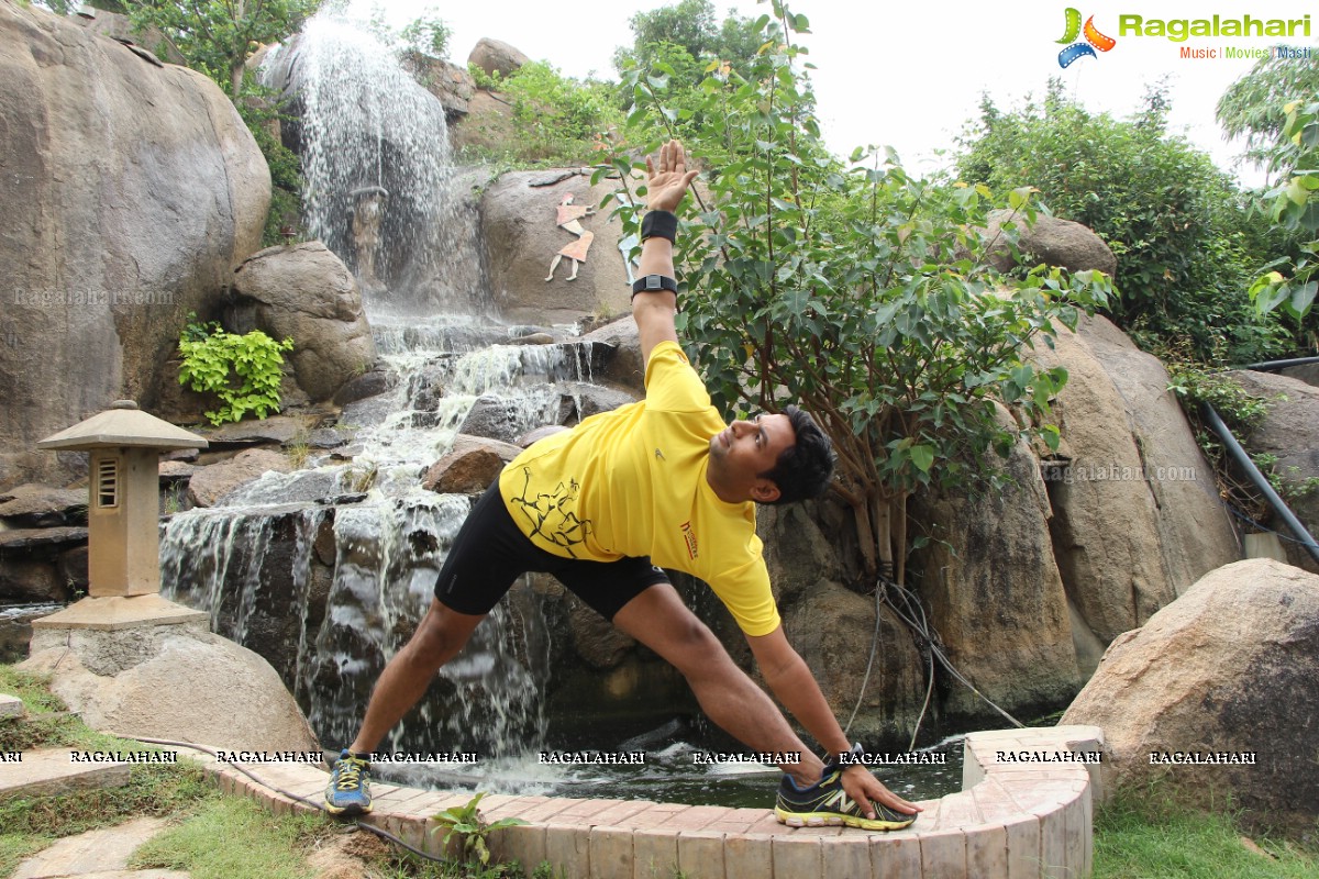 Hyderabad Yoga Carnival at Marakesh, Jubilee Hills, Hyderabad