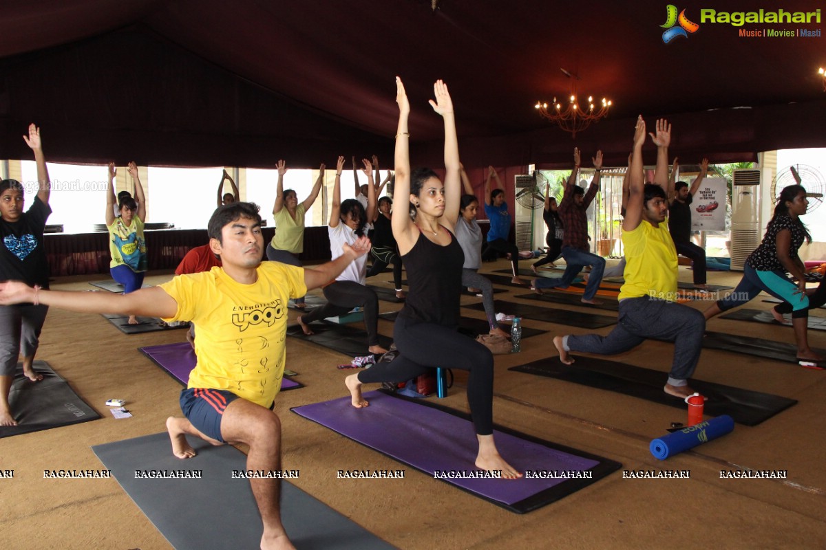 Hyderabad Yoga Carnival at Marakesh, Jubilee Hills, Hyderabad