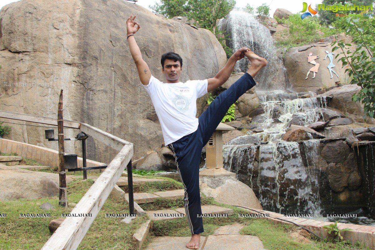 Hyderabad Yoga Carnival at Marakesh, Jubilee Hills, Hyderabad