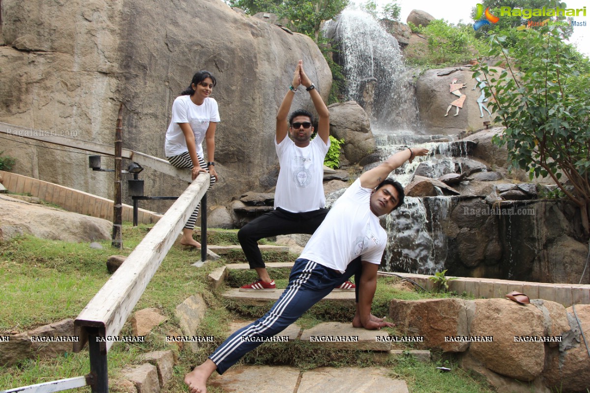 Hyderabad Yoga Carnival at Marakesh, Jubilee Hills, Hyderabad