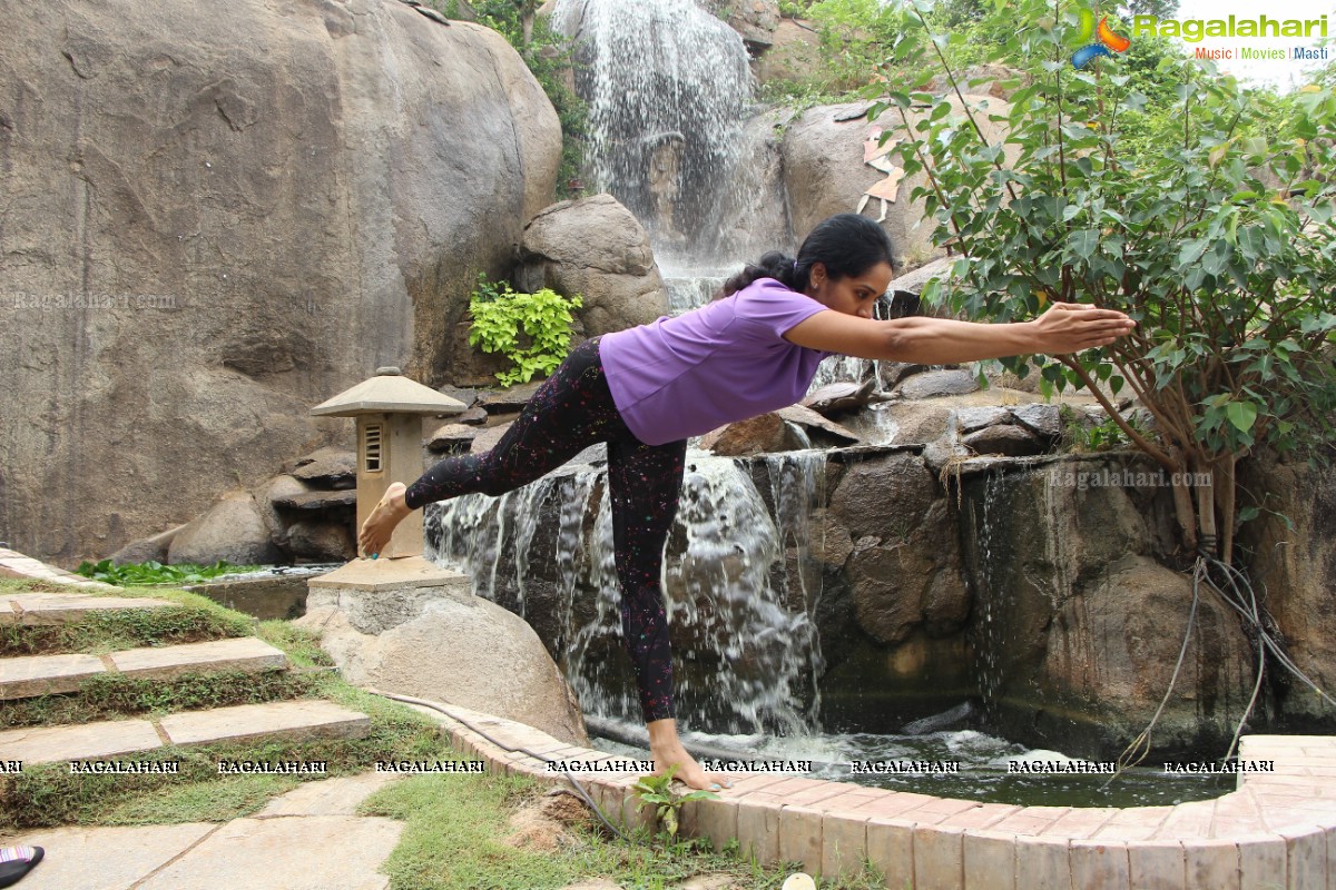 Hyderabad Yoga Carnival at Marakesh, Jubilee Hills, Hyderabad