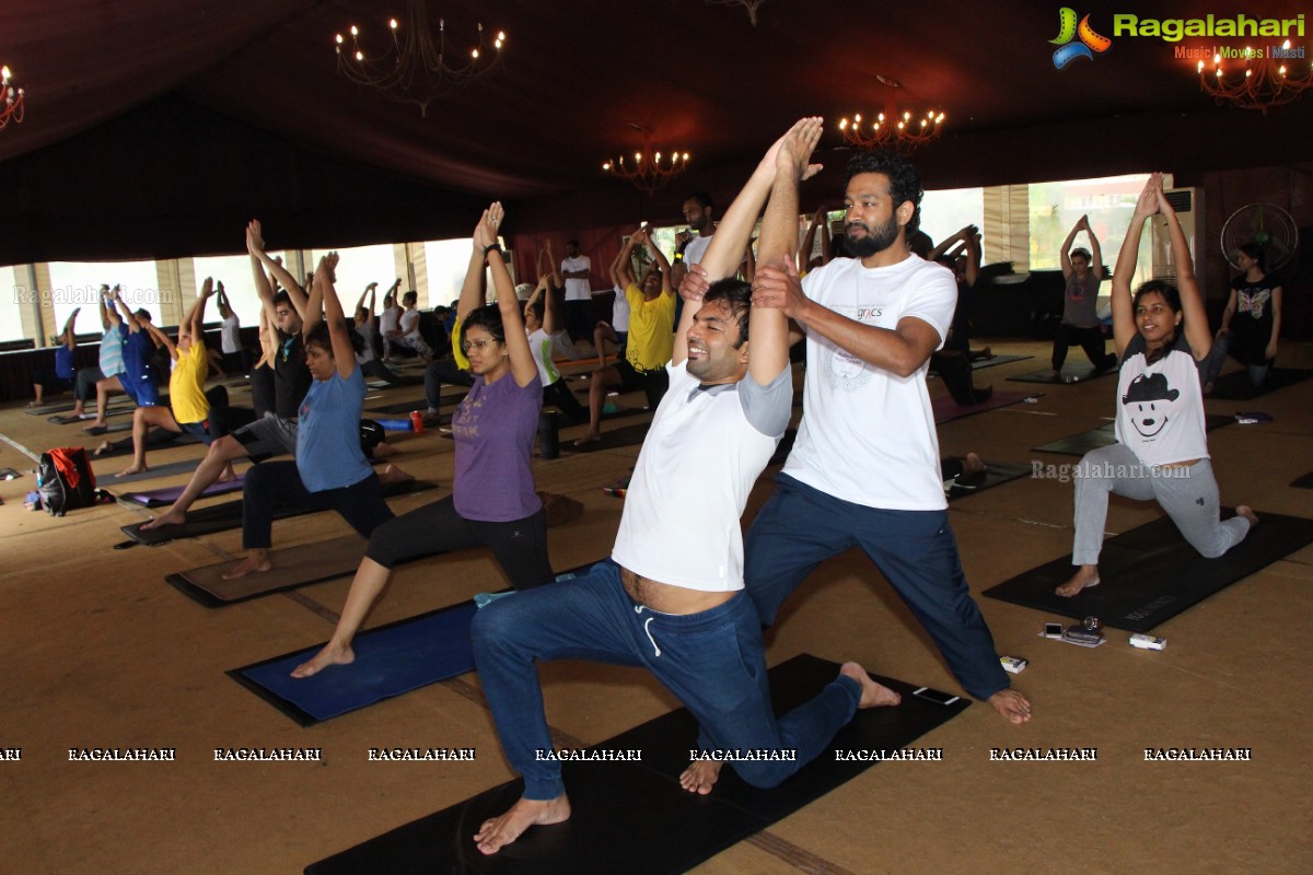 Hyderabad Yoga Carnival at Marakesh, Jubilee Hills, Hyderabad