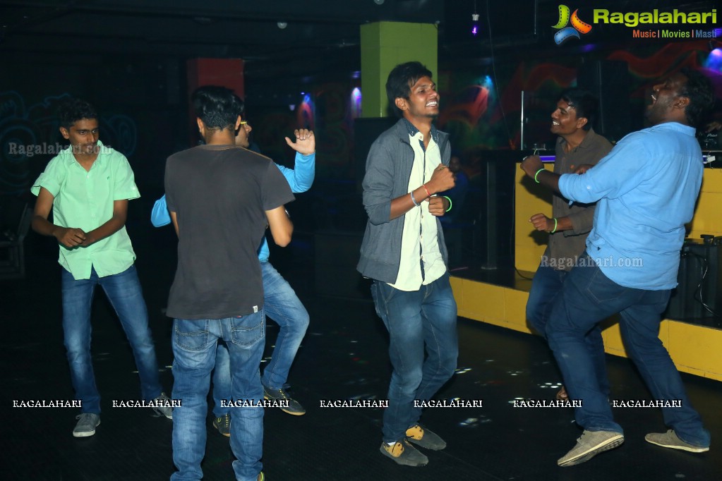 Neon Fog Party at Riot, Hyderabad