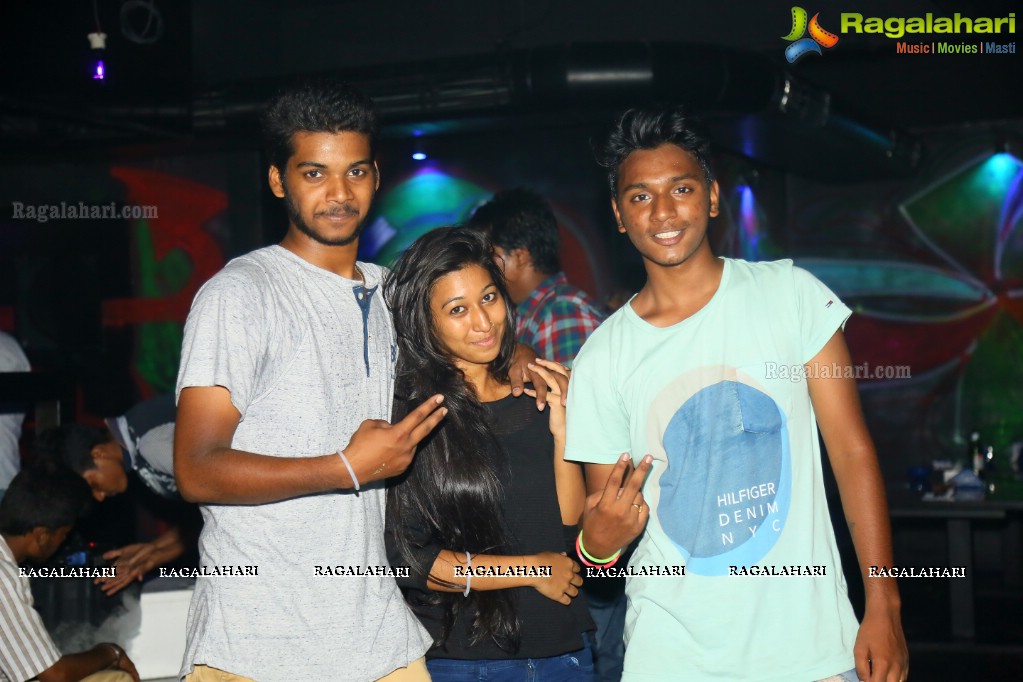 Neon Fog Party at Riot, Hyderabad