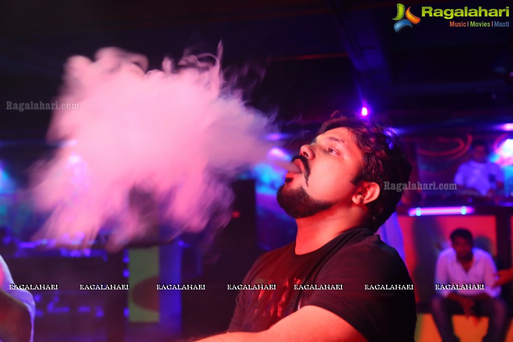 Neon Fog Party at Riot, Hyderabad