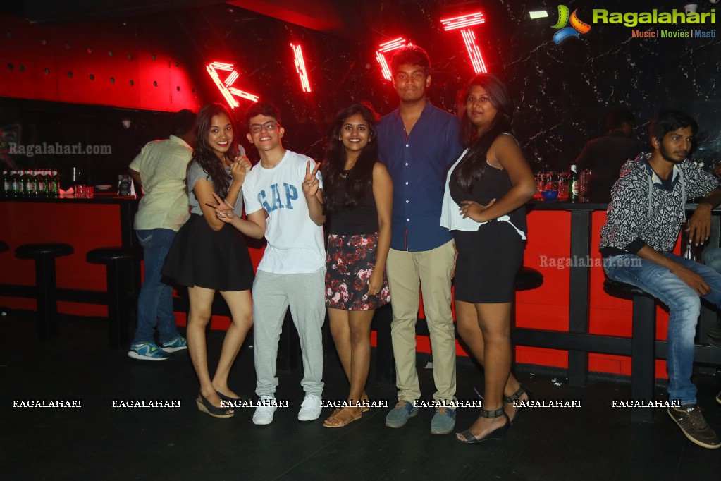 Neon Fog Party at Riot, Hyderabad