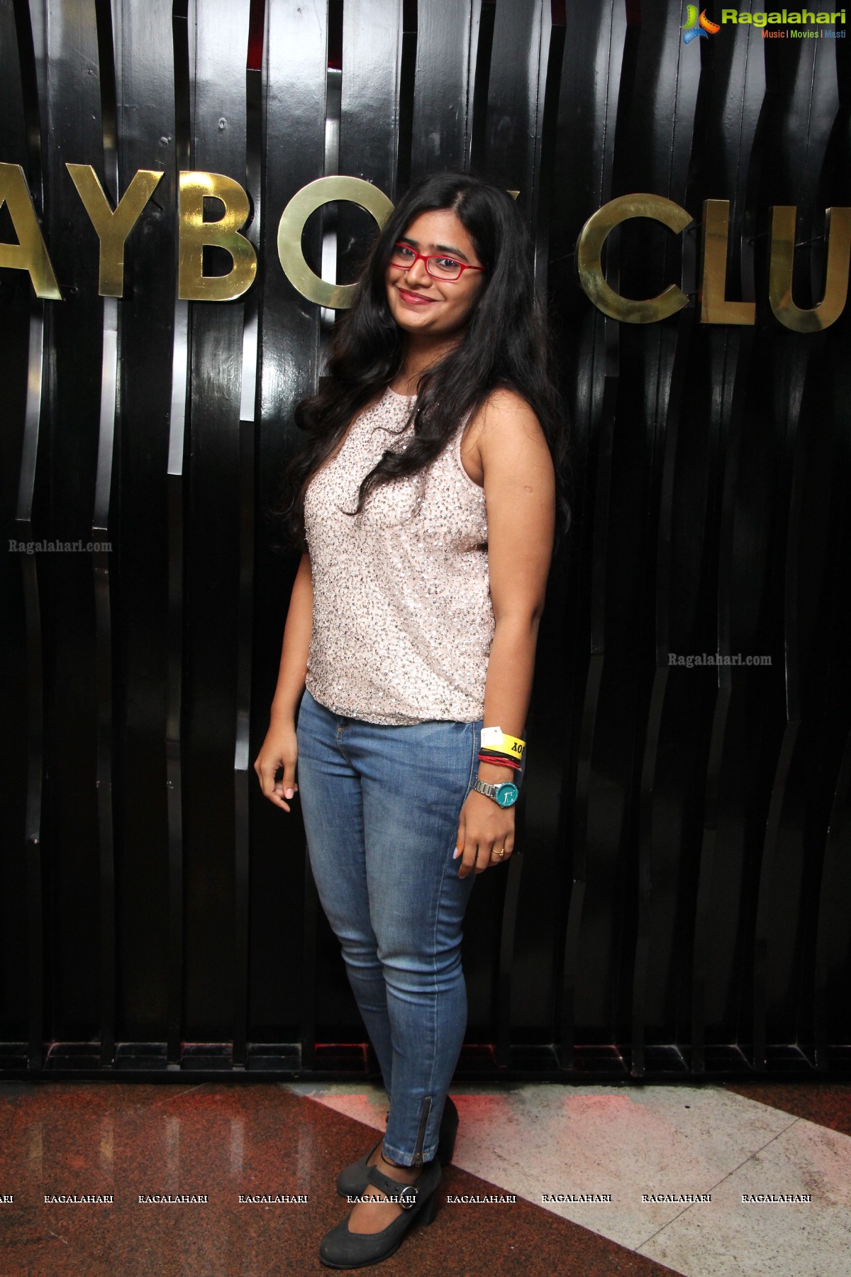 Saturday Night with DJ Paroma at Playboy Club, Hyderabad