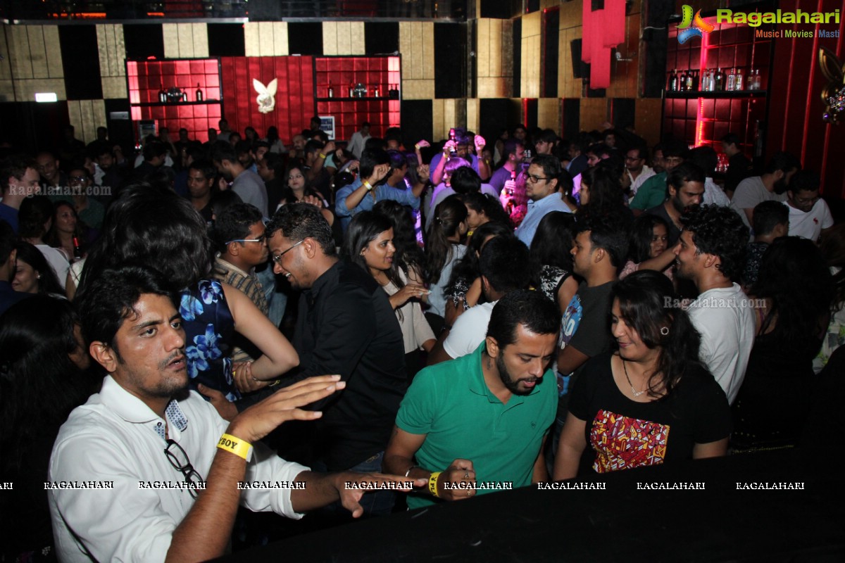 Saturday Night with DJ Paroma at Playboy Club, Hyderabad
