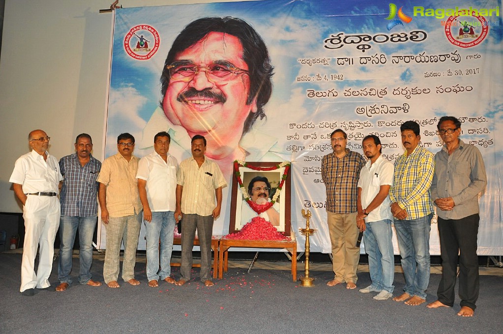 Dasari Narayana Rao Condolence Meet by Telugu Film Directors Association