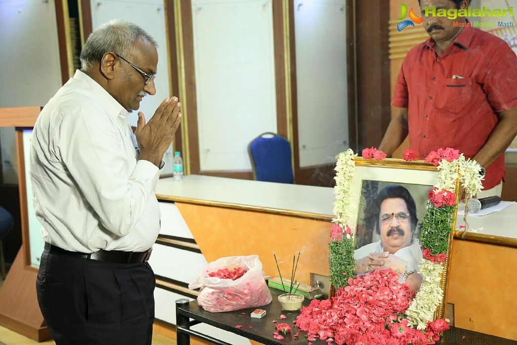 Dr. Dasari Narayana Rao Condolence Meet by FCA