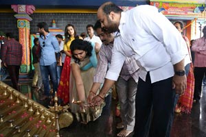 Aadi-Shraddha Srinath Film Muhurat