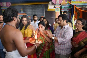 Aadi-Shraddha Srinath Film Muhurat