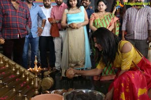 Aadi-Shraddha Srinath Film Muhurat