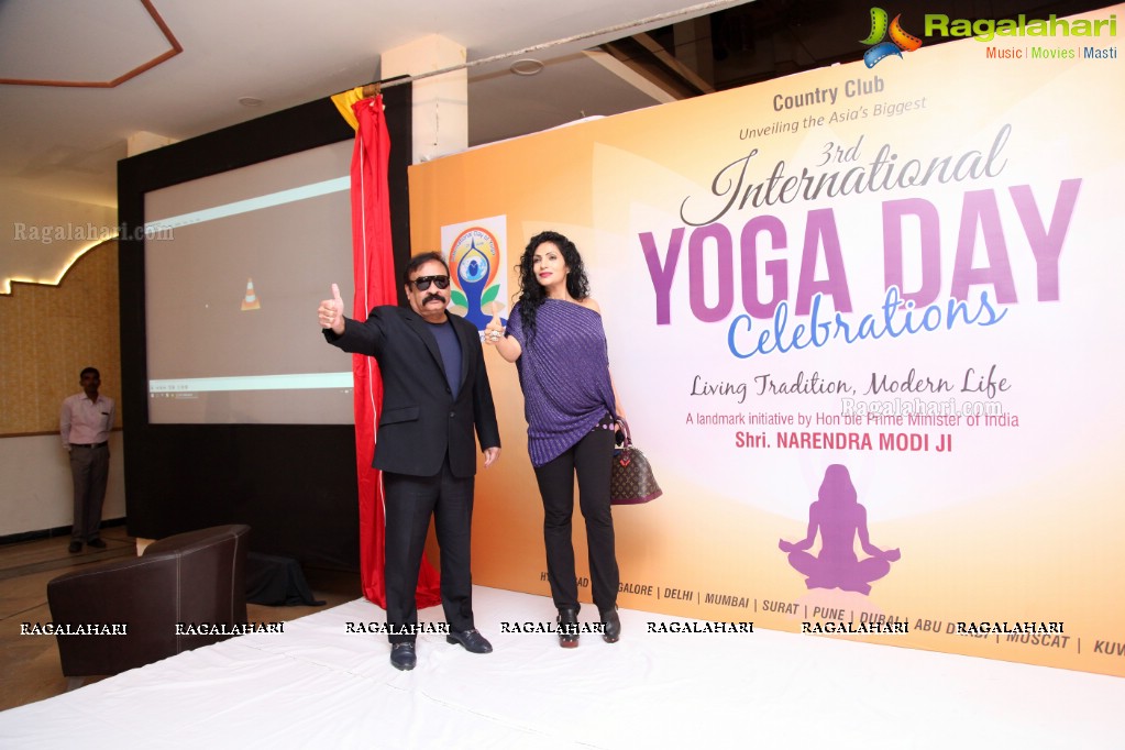 3rd International Yoga Day Celebrations at Country Club