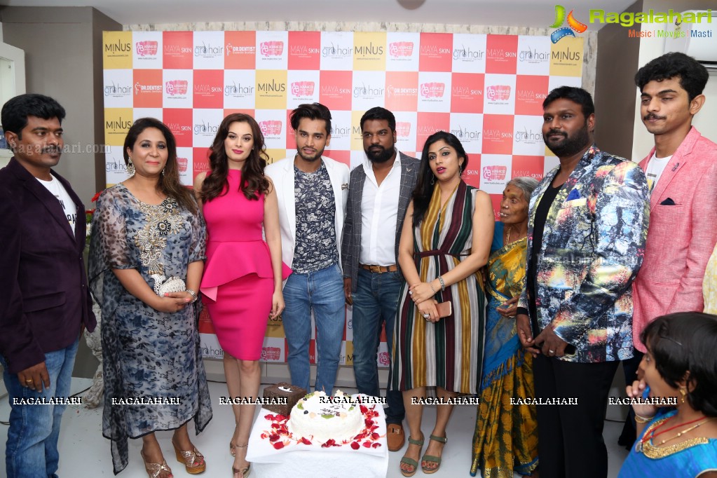 Evelyn Sharma launches ABC Clinic at Kukatpally, Hyderabad